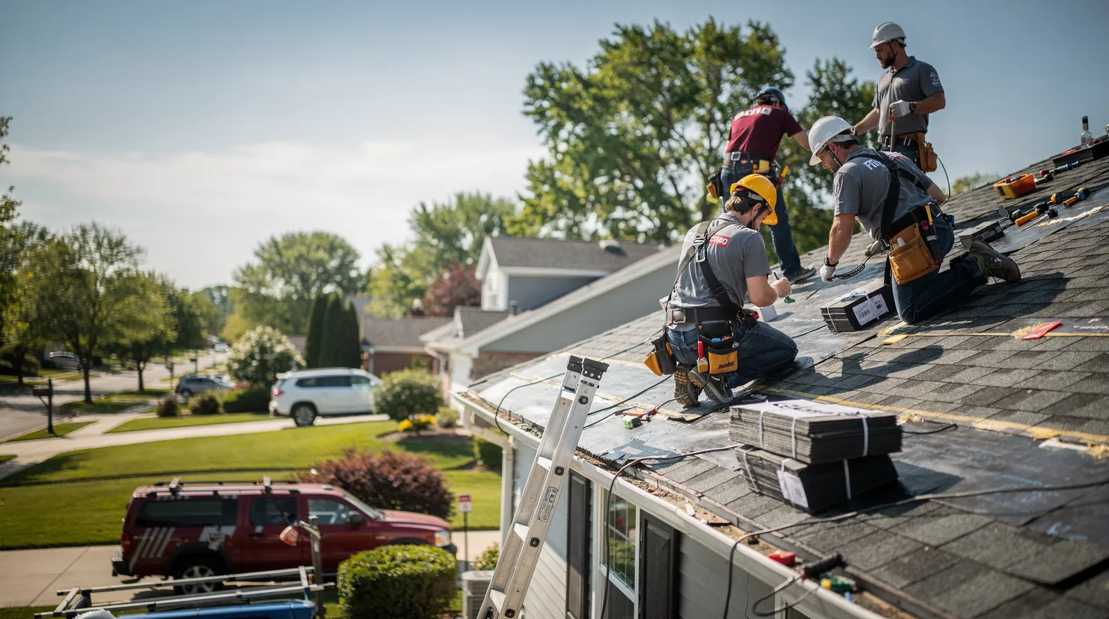 Roof Repair in Clam Lake, WI around you